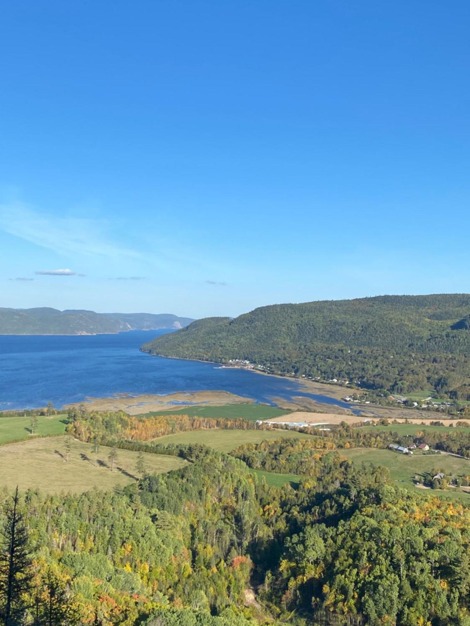 Belle Maison Avec Vue Sur La Riviere LʼAnse-Saint-Jean Exterior foto